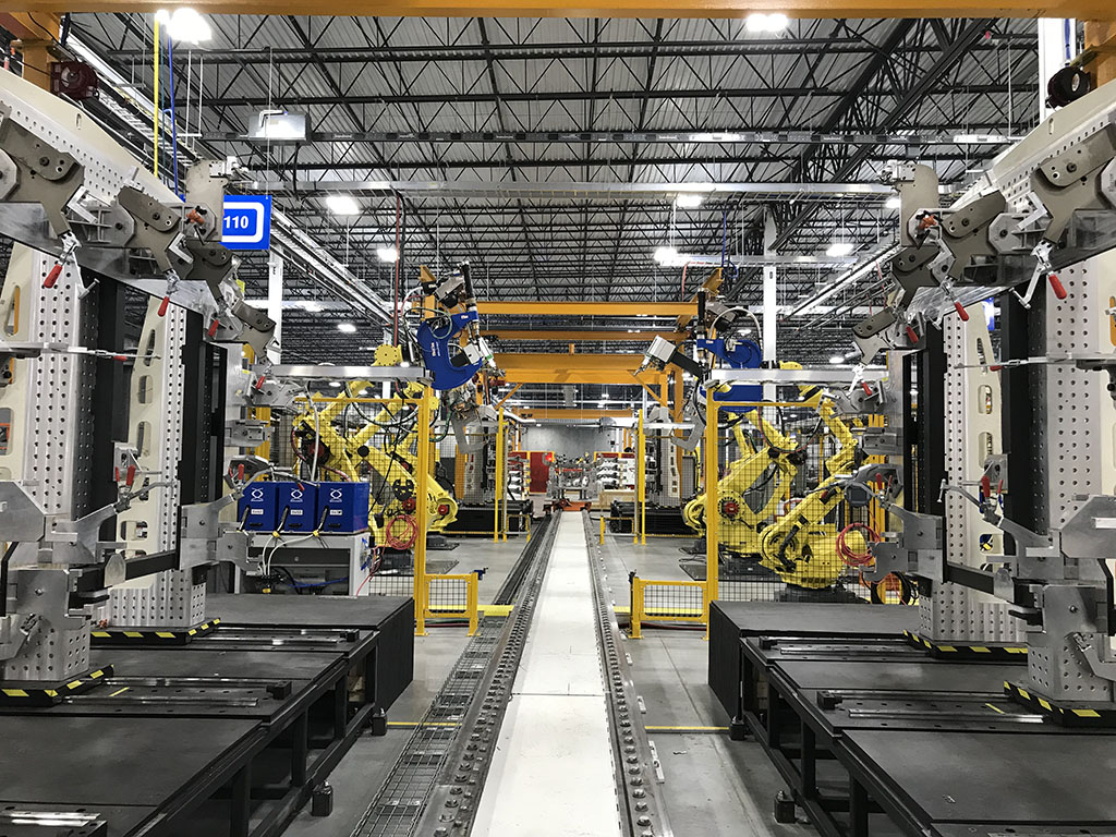 Hybrid assembly production